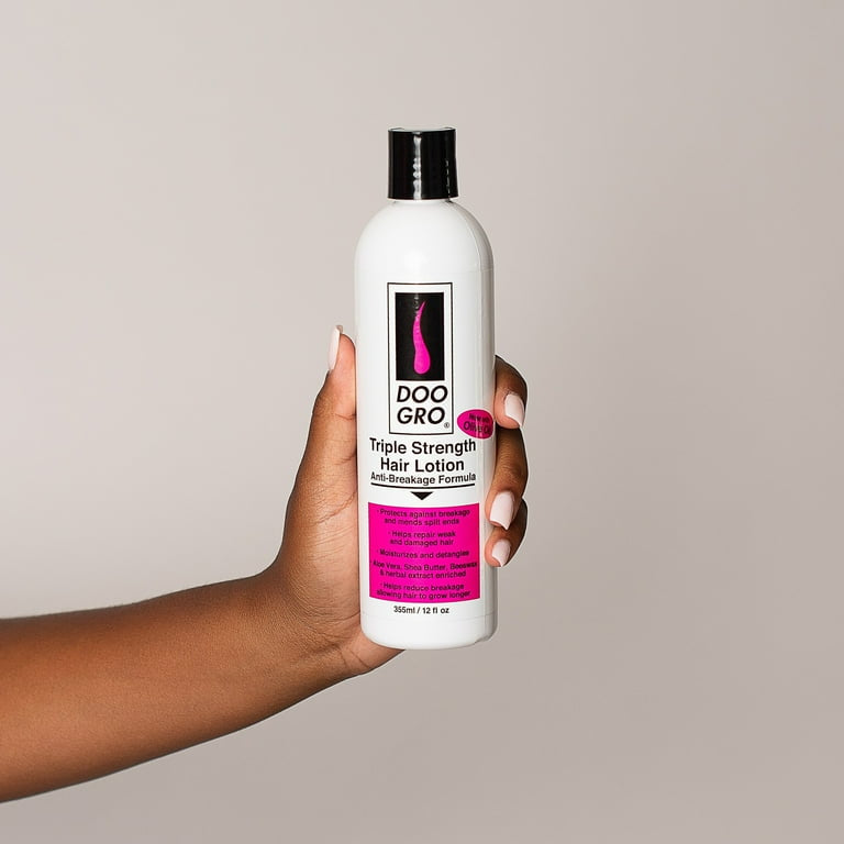 Doo Gro Triple Strength Hair Lotion, 12 fl oz. Detangling, Moisturizing