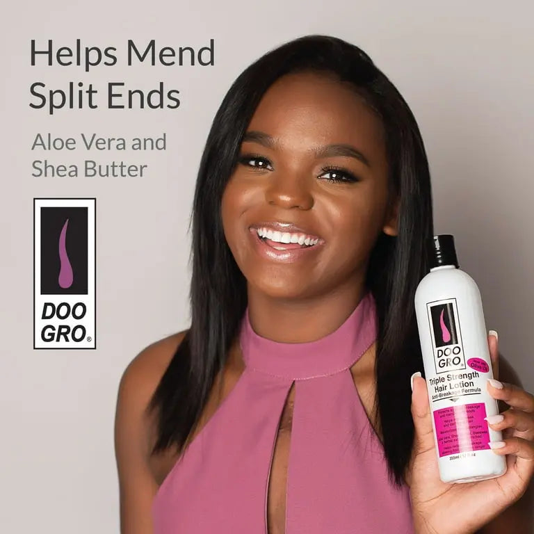 Doo Gro Triple Strength Hair Lotion, 12 fl oz. Detangling, Moisturizing Ultimate Beauty Supply