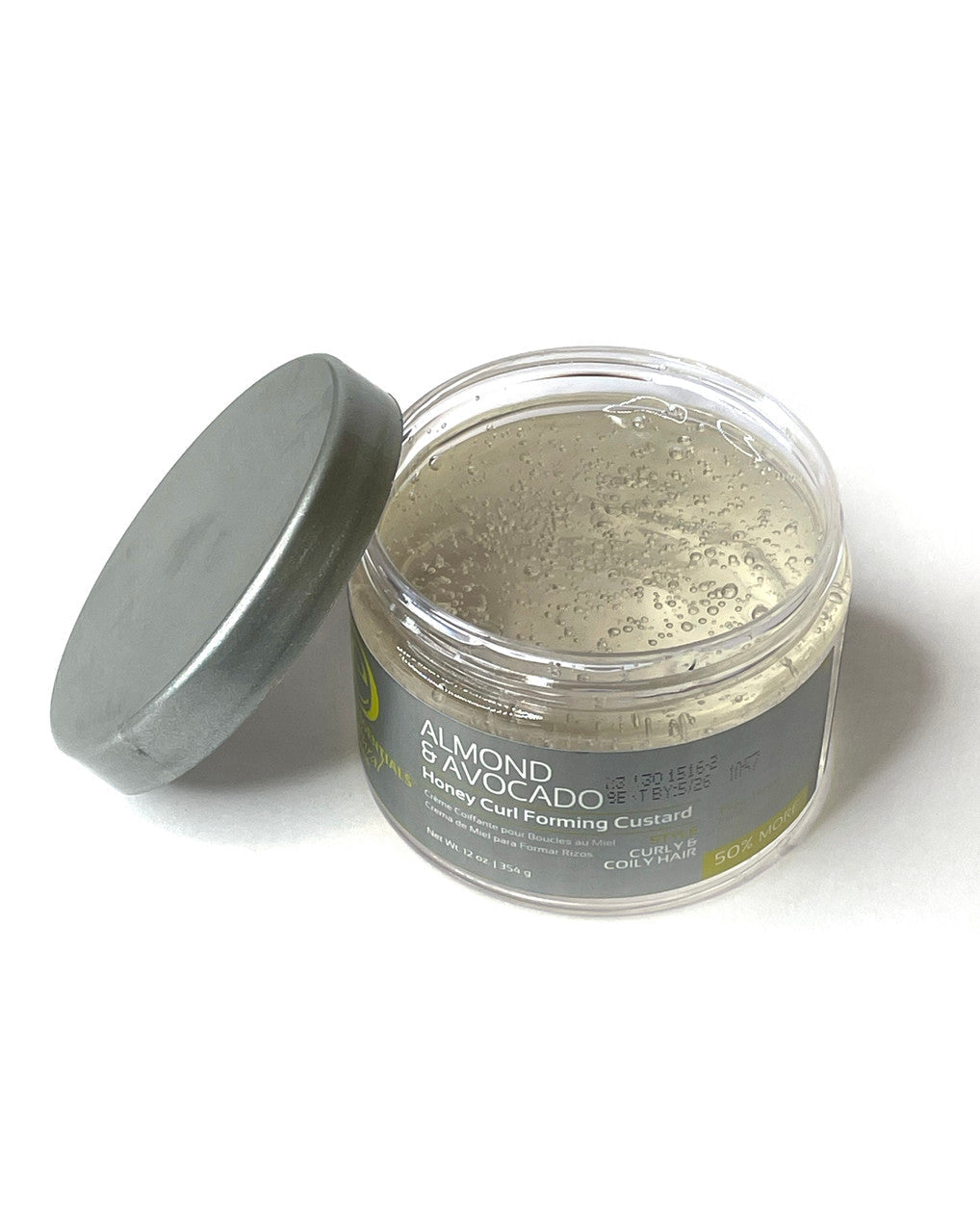 Design Essentials Natural Hair Almond & Avocado Honey Curl Forming Custard, 12 oz