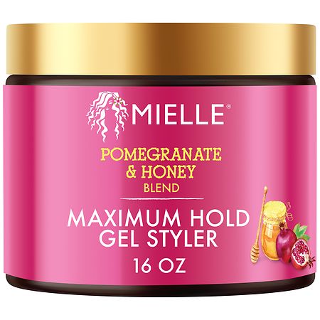 Mielle Maximum Hold Gel Styler Pomegranate & Honey, 16.0 oz