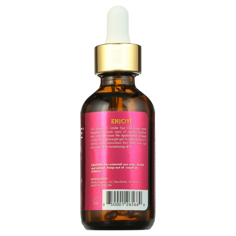 Mielle Organics Pomegranate & Honey Vitamin C Under Eye Gel Drops 2 oz