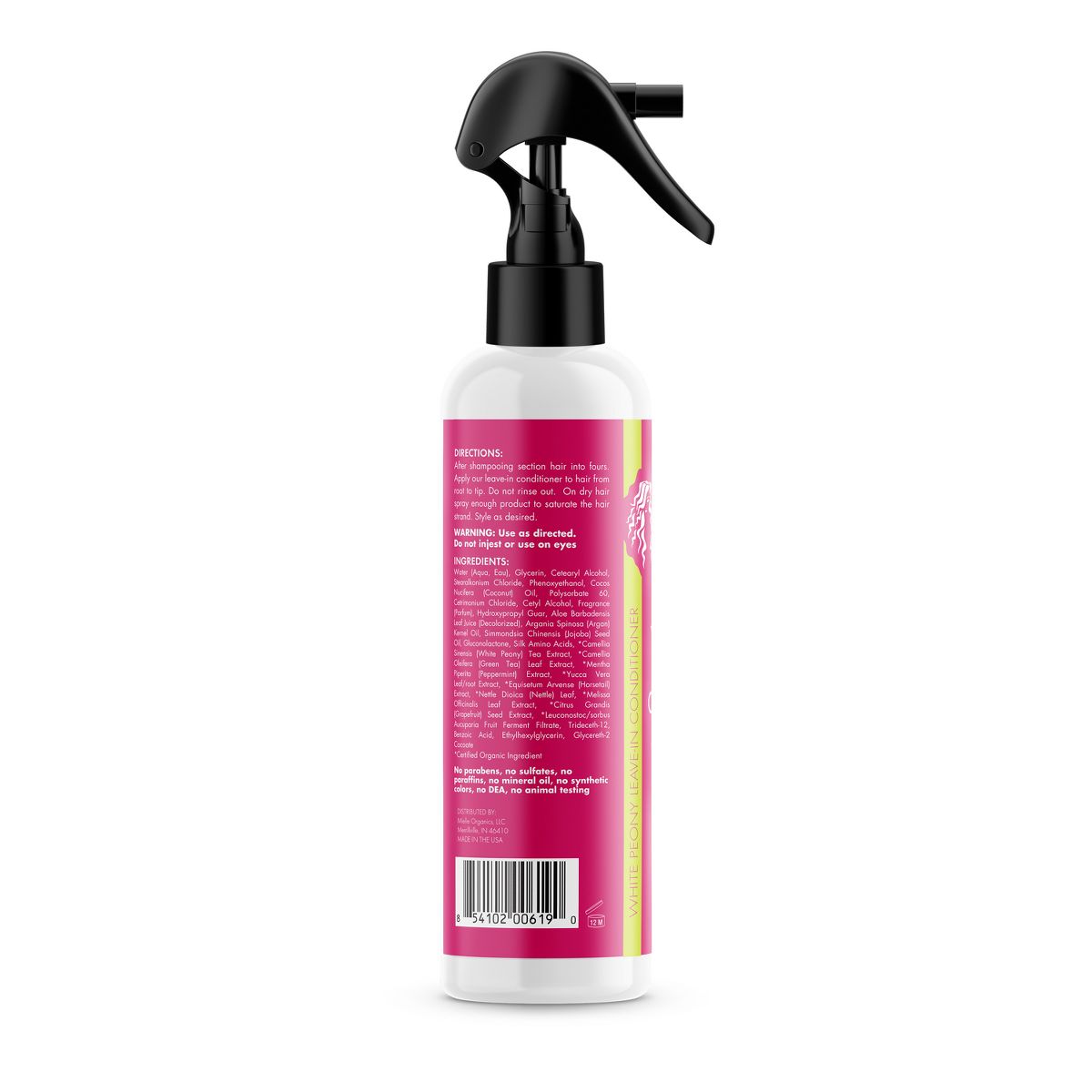 Mielle Organics White Peony Leave-In Conditioner - 8 fl oz