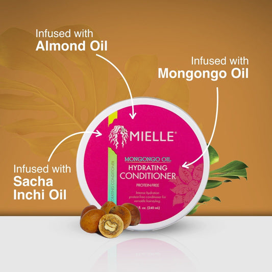 Mielle Mongongo Oil Protein-Free Hydrating Conditioner, 8 oz
