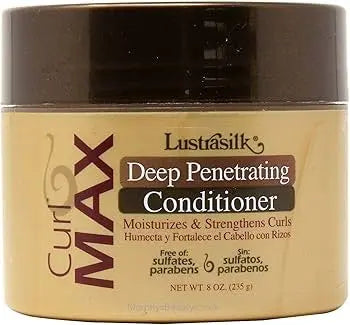 Lustrasilk Curl Max Deep Penetrating Conditioner, 8 Ounce Ultimate Beauty Supply