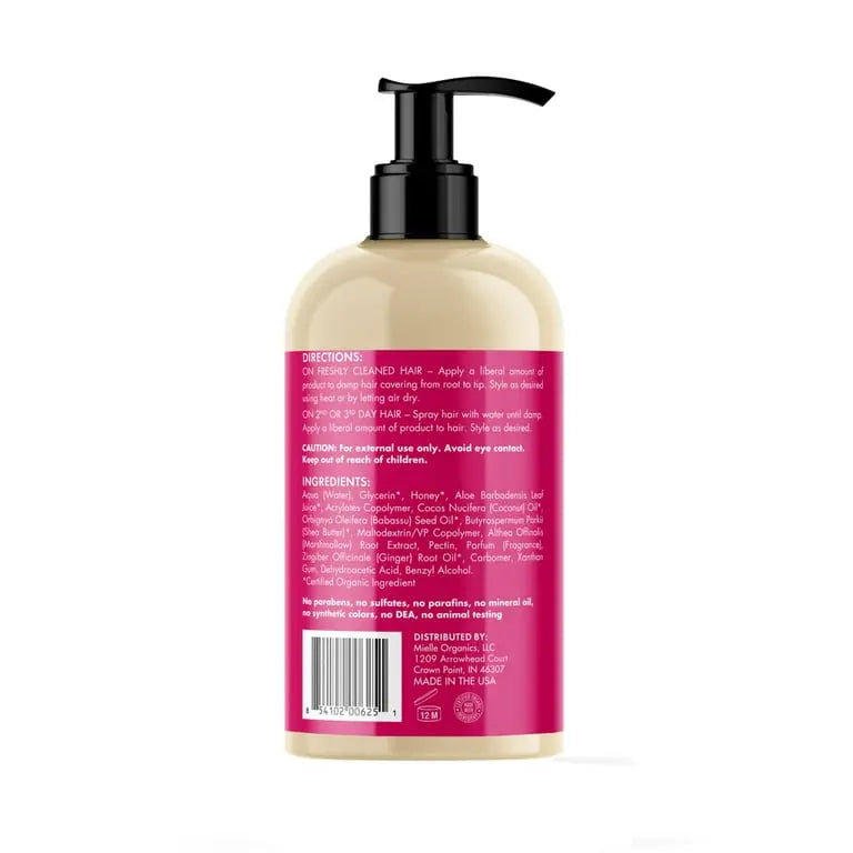 Mielle Organics Honey & Ginger Styling Gel 13oz, Curl Enhancing, All Hair Types, Unisex Ultimate Beauty Supply