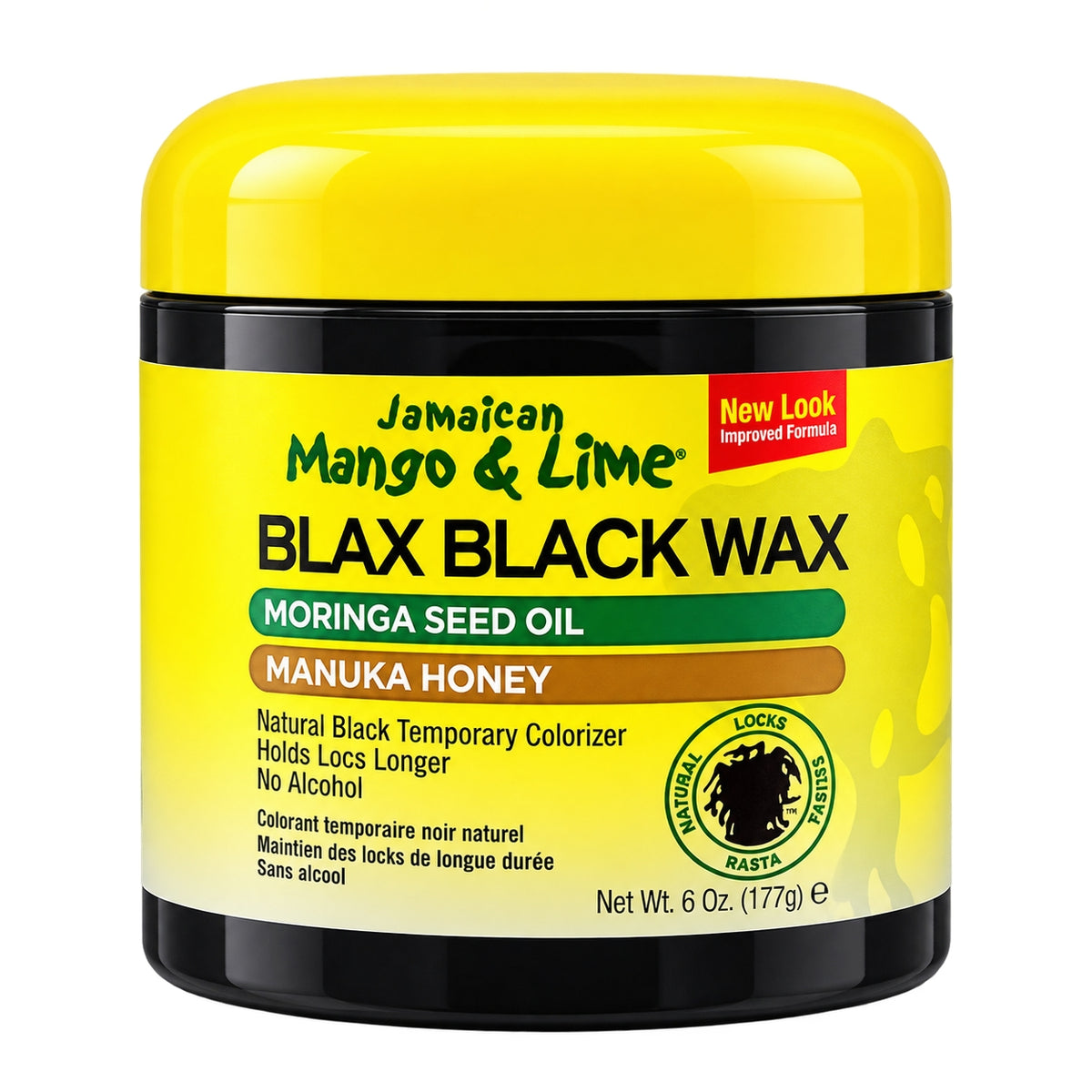 Jamaican Mango & Lime Blax Black Wax – Blax Black Wax 6 oz jar