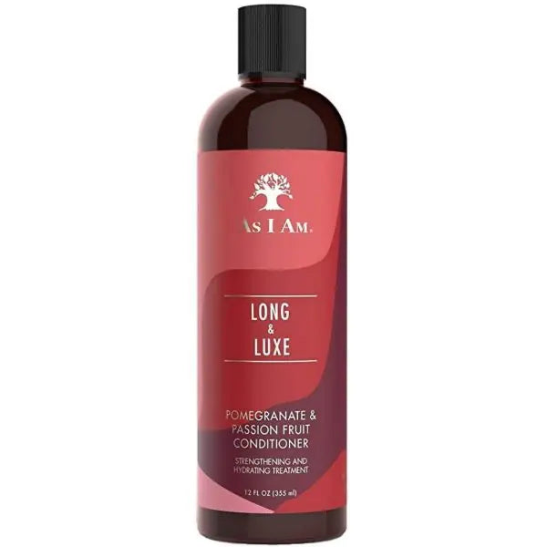 As I Am Long & Luxe Pomegranate & Passion Fruit Conditioner, 12 oz Ultimate Beauty Supply