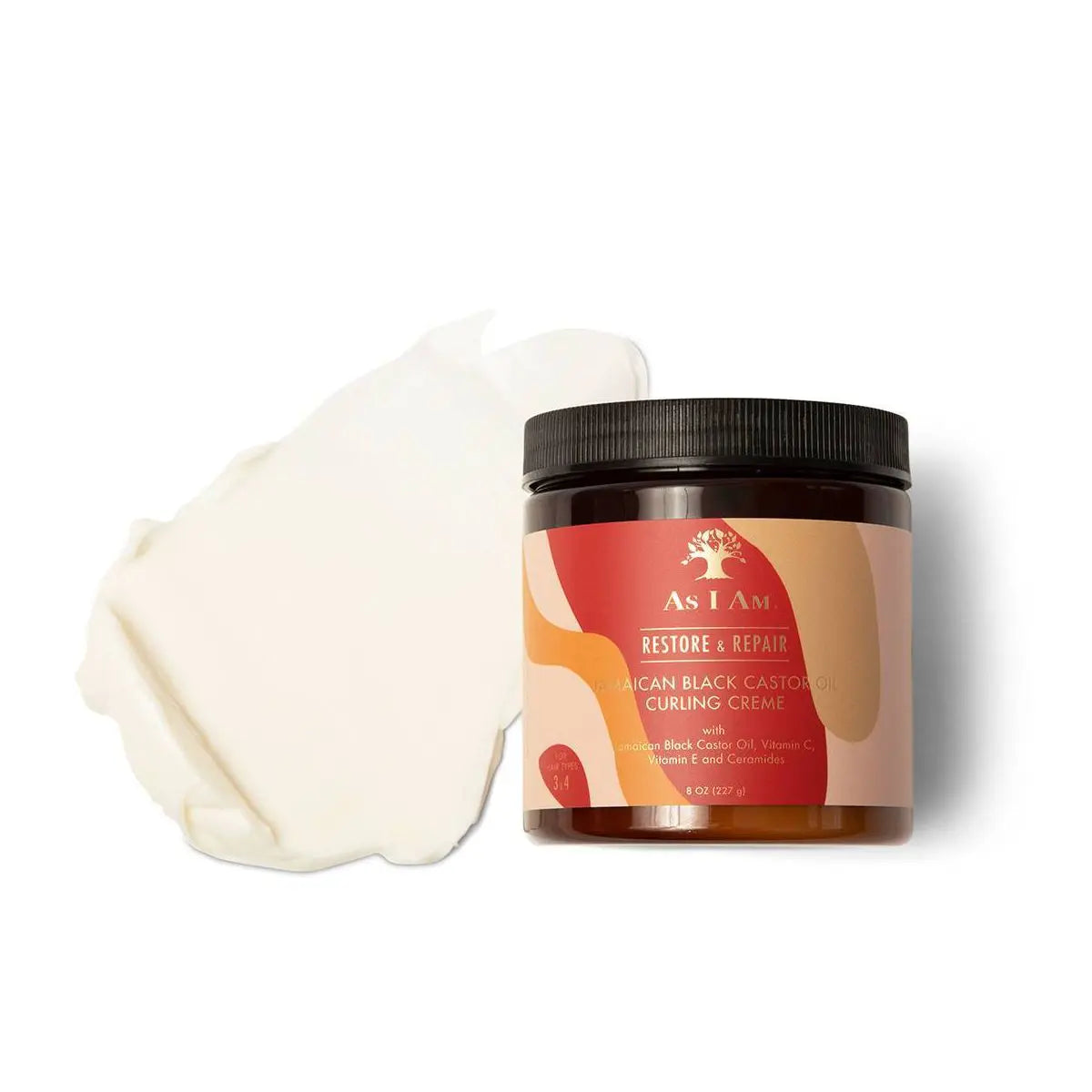 As I Am Restore & Repair Jamaican Black Castor Oil Curling Cream - 8oz Ultimate Beauty Supply