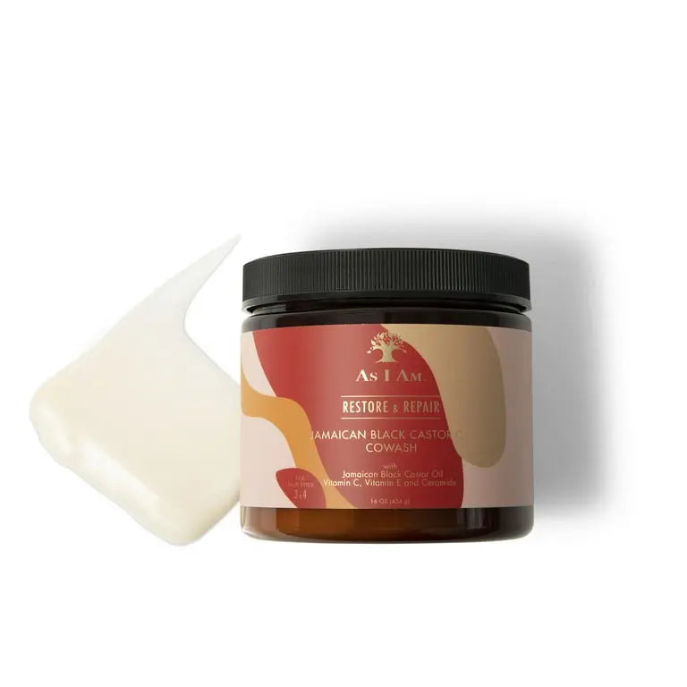As I Am Restore & Repair Jamaican Black Castor Oil Cowash, Dry Hair, Moisturizing, Unisex, 16 oz Ultimate Beauty Supply