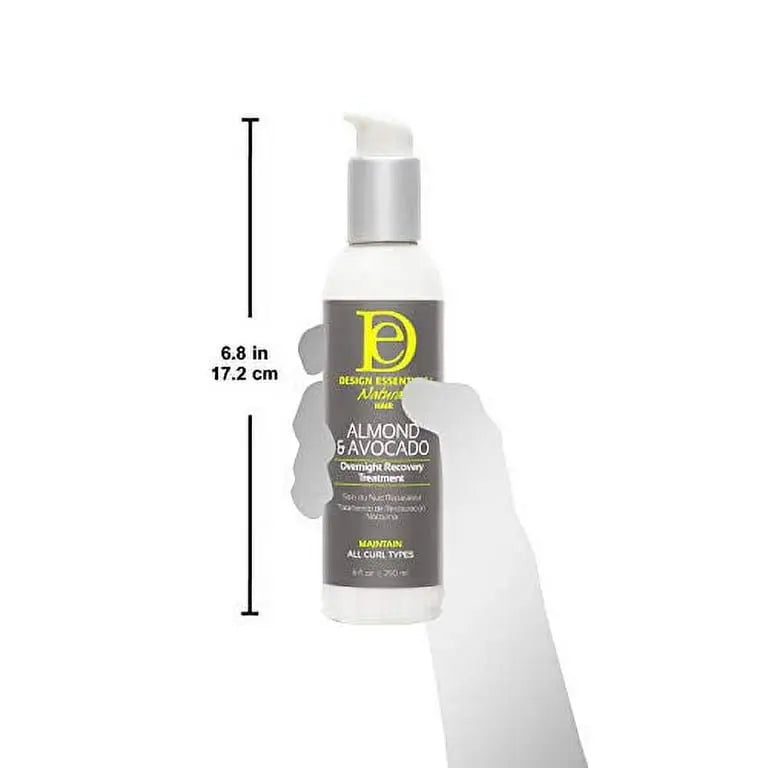 Design Essentials Natural- Almond Advocado Overnight Recovery Treatment 6oz Ultimate Beauty Supply