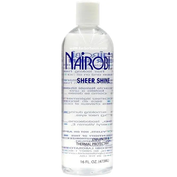 Nairobi Sheer Shine Enhancer & Thermal Protectant, 16 oz Ultimate Beauty Supply