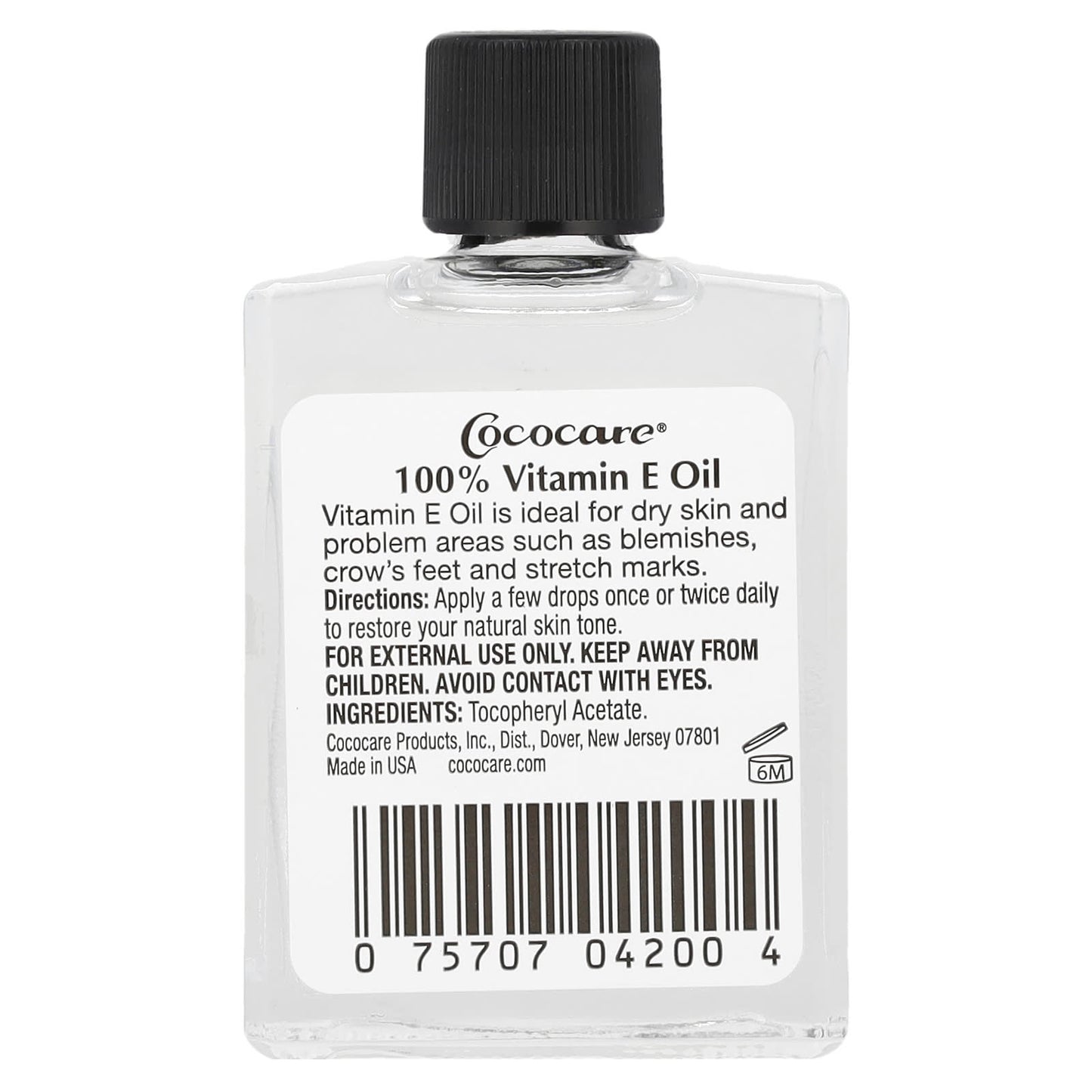 Cococare 100% Vitamin E Oil, 1 fl oz (30 ml)