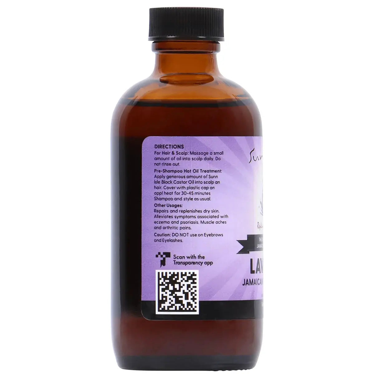 Sunny Isle Lavender Jamaican Black Castor Oil, 4 oz Ultimate Beauty Supply