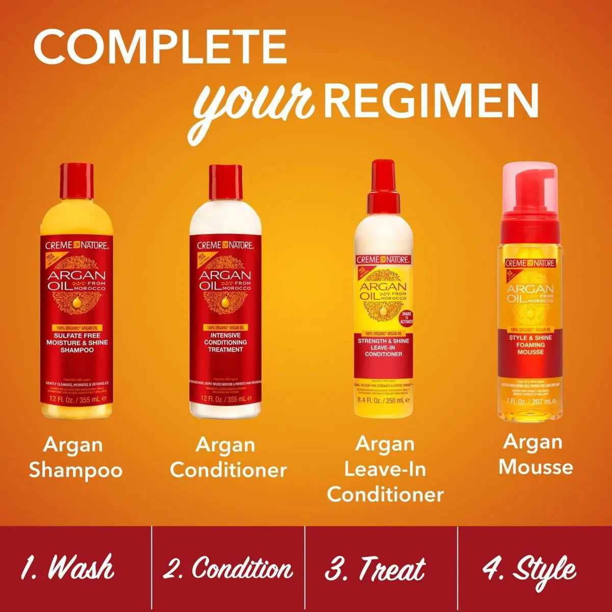 Creme of Nature Argan Oil Intensive Conditioning Treatment - (Choose Size) Ultimate Beauty Supply