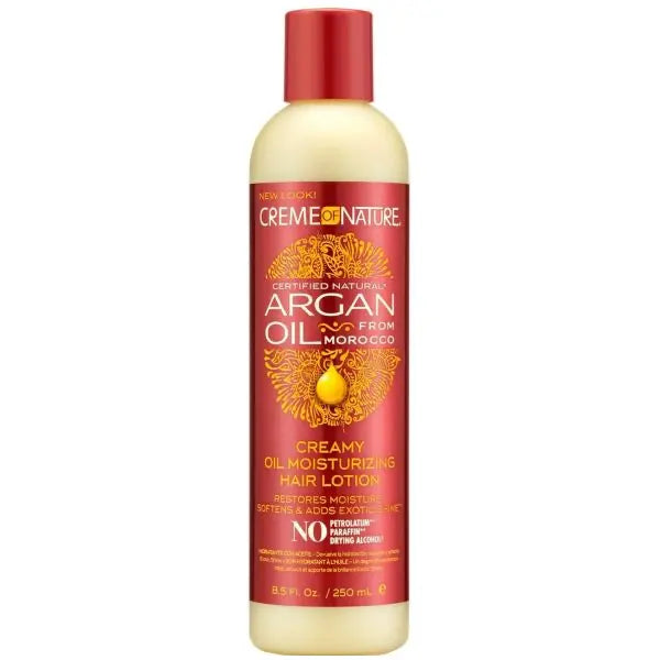Creme of Nature Argan Oil Creamy Oil Moisturizing Hair Lotion, 8.5 oz Ultimate Beauty Supply