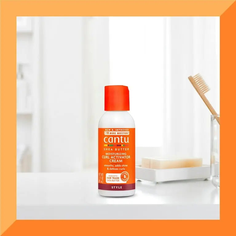 Cantu Moisturizing Curl Activator Cream with Shea Butter, 3 fl oz Ultimate Beauty Supply