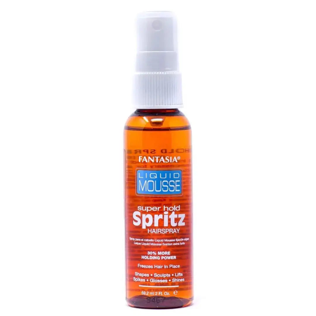Fantasia Liquid Mousse Super Hold Spritz Hairspray, (choose size) Ultimate Beauty Supply