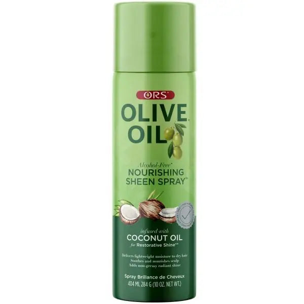 ORS Olive Oil Nourishing Sheen Spray Infused with Coconut Oil 10 oz Ultimate Beauty Supply