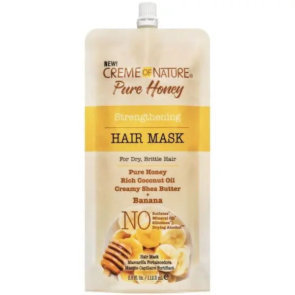 Creme of Nature Pure Honey Strengthening Hair Mask 3.8 oz Ultimate Beauty Supply