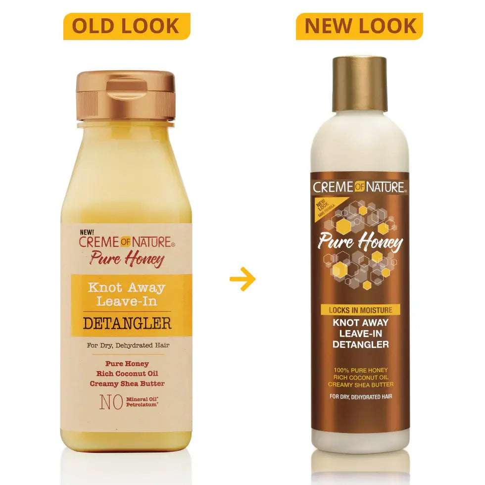 Cream of Nature Pure Honey Knot Away Leave In Detangler 8 oz Ultimate Beauty Supply