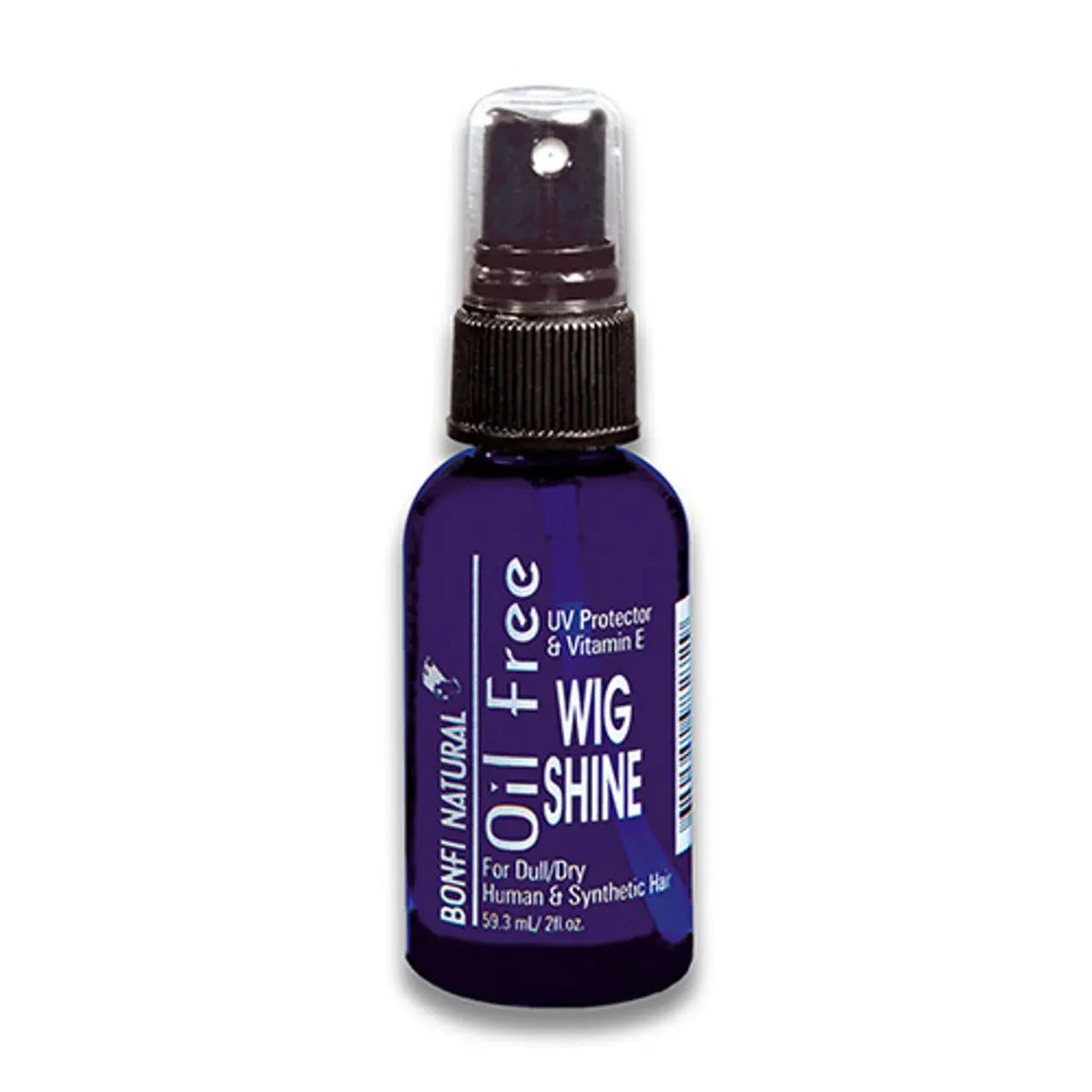 Bonfi Natural Oil-Free Wig Shine Spray (choose size) Ultimate Beauty Supply