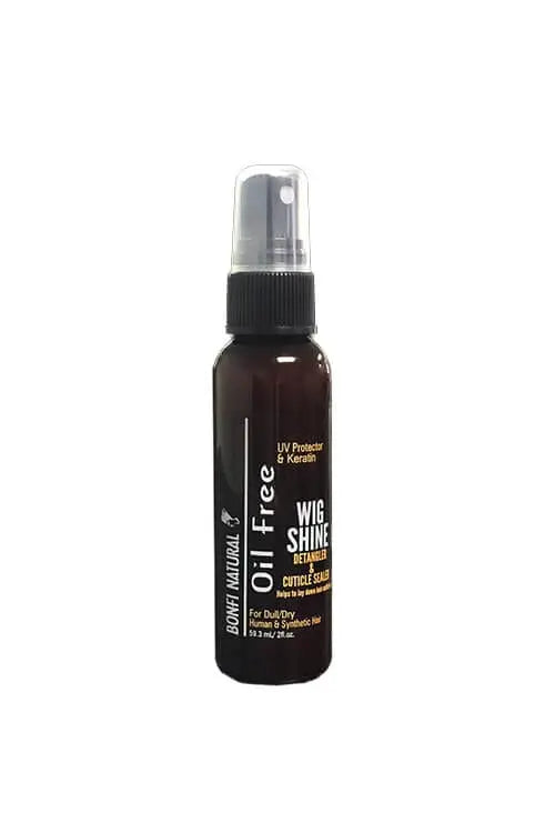 Bonfi Natural Oil Free Wig Shine Detangler and Cuticle Sealer for Human or Synthetic Hair (choose size) Ultimate Beauty Supply