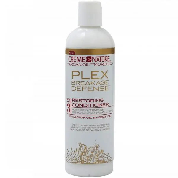 Creme of Nature PLEX Breakage Defense Restoring Conditioner 12 oz Ultimate Beauty Supply
