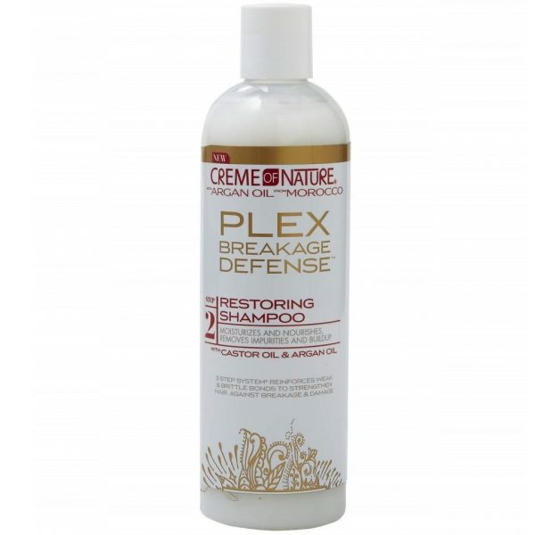 Creme of Nature PLEX Breakage Defense Restoring Shampoo 12 oz Ultimate Beauty Supply