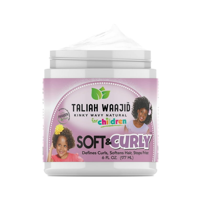 Taliah Waajid Soft Curly Cream, Clarifying Hair Treatment, 6 Fl Oz