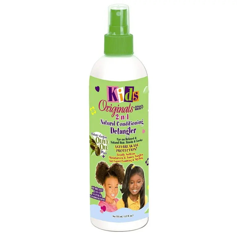 Kids Originals by Africa's Best 2-n-1 Natural Conditioning Detangler Spray, 12 fl oz Ultimate Beauty Supply