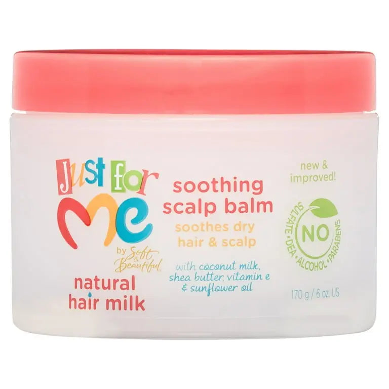 Just For Me Soothing Scalp Balm, 6 oz., Dry, Damaged Hair Type, Moisturizing Ultimate Beauty Supply