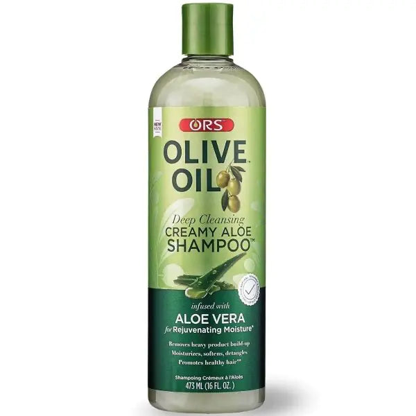 ORS Olive Oil Deep Cleansing Creamy Aloe Shampoo 16 oz Ultimate Beauty Supply