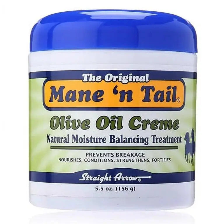 Mane N Tail Straight Arrow Olive Oil Original Hair Creme, 5.5 Oz Ultimate Beauty Supply