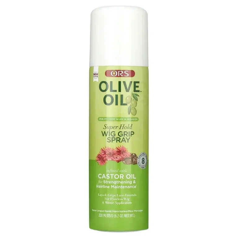 ORS Olive Oil FIX-IT Super Hold Wig Grip Spray with Castor Oil 6.2 oz Ultimate Beauty Supply