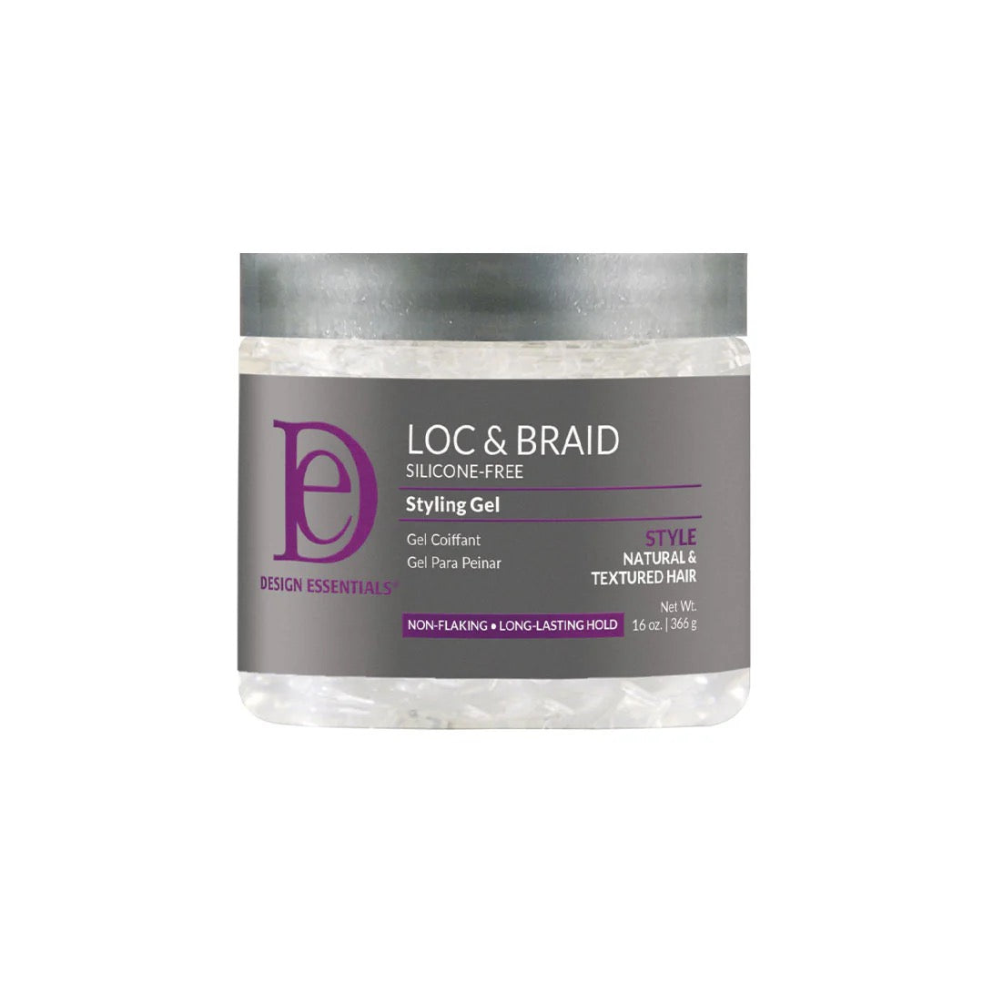 Design Essentials Loc & Braid Styling Gel 16oz Gran Beauty USA