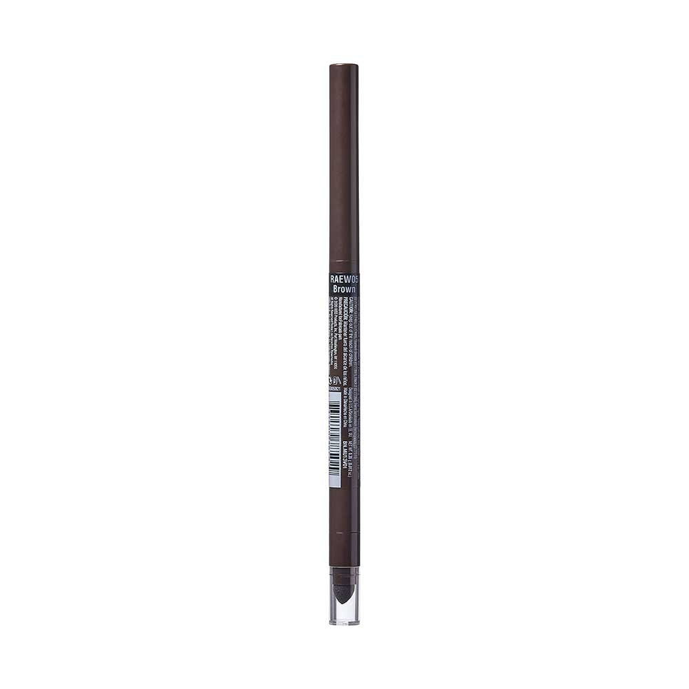 Ruby Kisses Waterproof Auto Eyeliner in Brown, back label