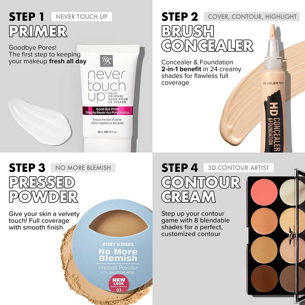 RPCC00_extra_010 "Ruby Kisses 3D Contour Cream Multi-Palette With Highlighter & Blush, additional product view 10."
