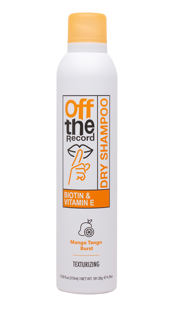 Off The Record Dry Shampoo 10.65 oz Mango Tango Burst Ebin New York