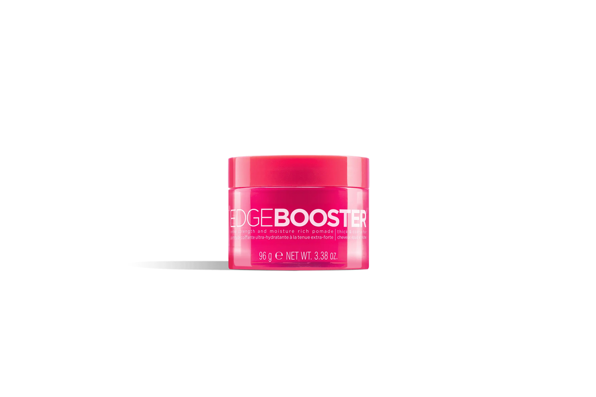 EDGE BOOSTER Extra Strength and Moisture Rich Pomade | Thick & Coarse Hair Pink Beryl Style Factor