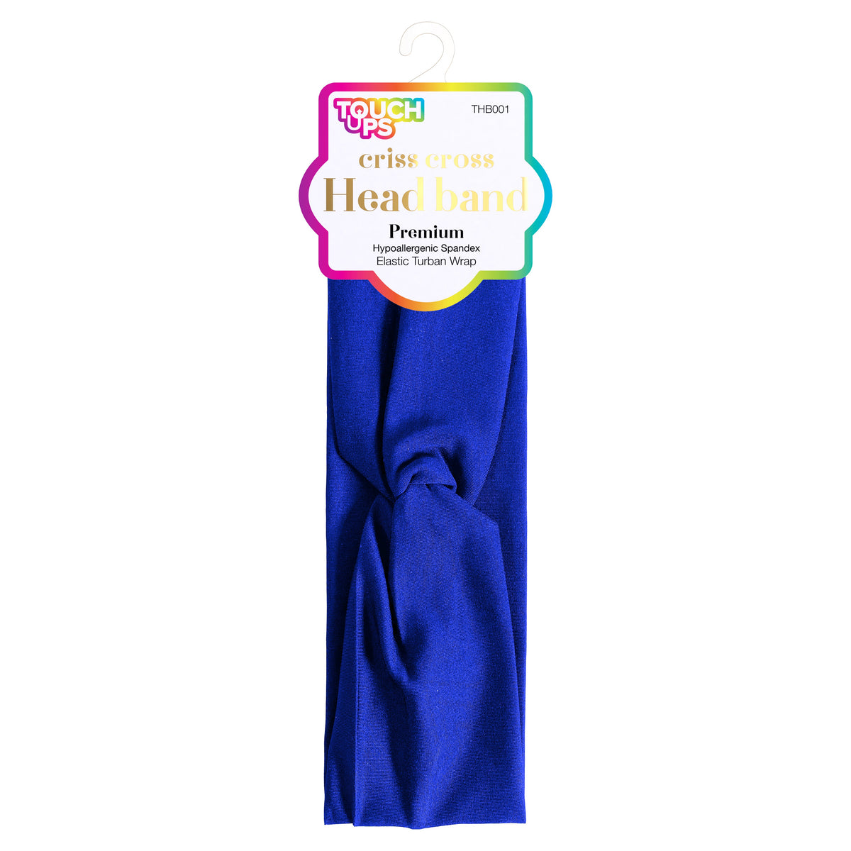 TouchUps Criss-Cross Headband – Royal Blue