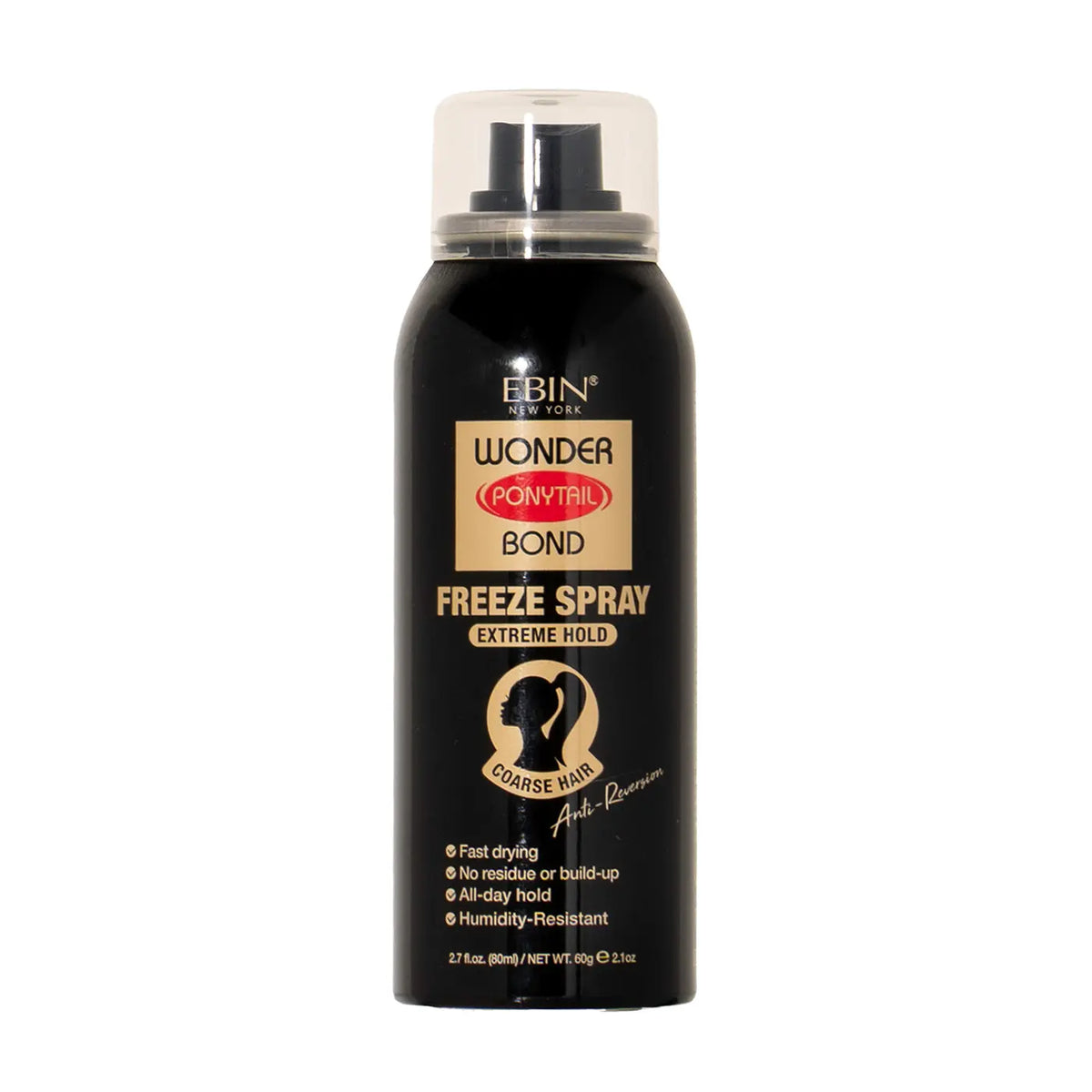 Ebin Wonder Ponytail Bond — 2.7 oz Extreme Hold spray can