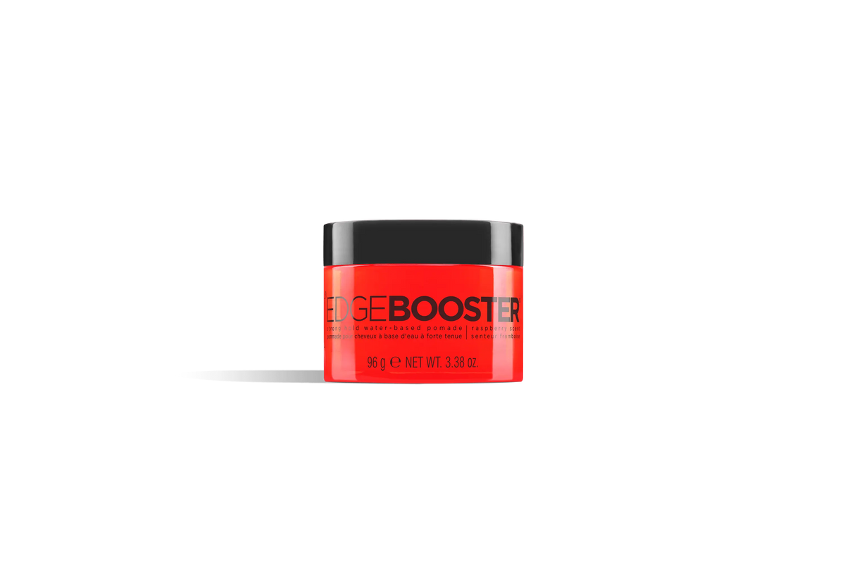 EDGE BOOSTER Strong Hold Water-based Pomade Rasberry 3.38oz Style Factor