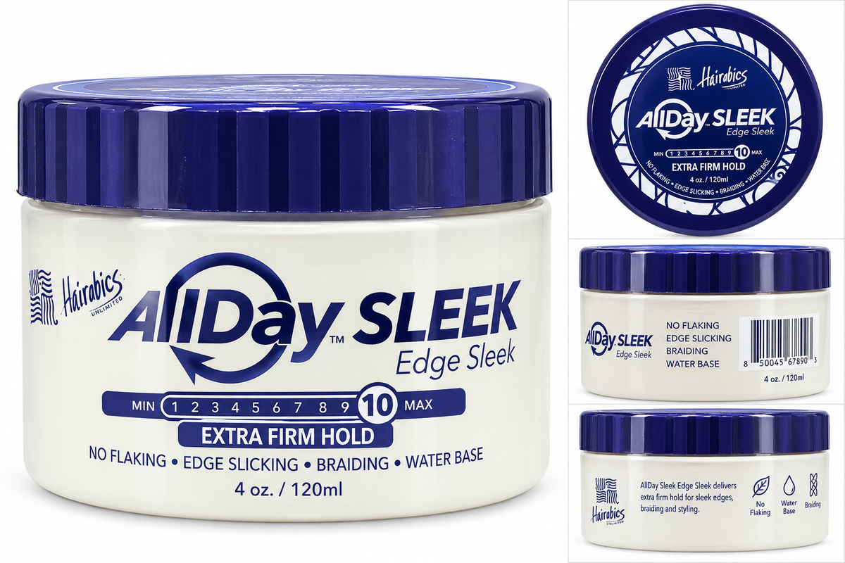 Hairabics AllDay Sleek Edge Sleek Extra Firm Hold 4 oz
