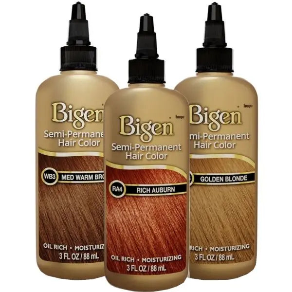Bigen, assorted semi-permanent color bottles