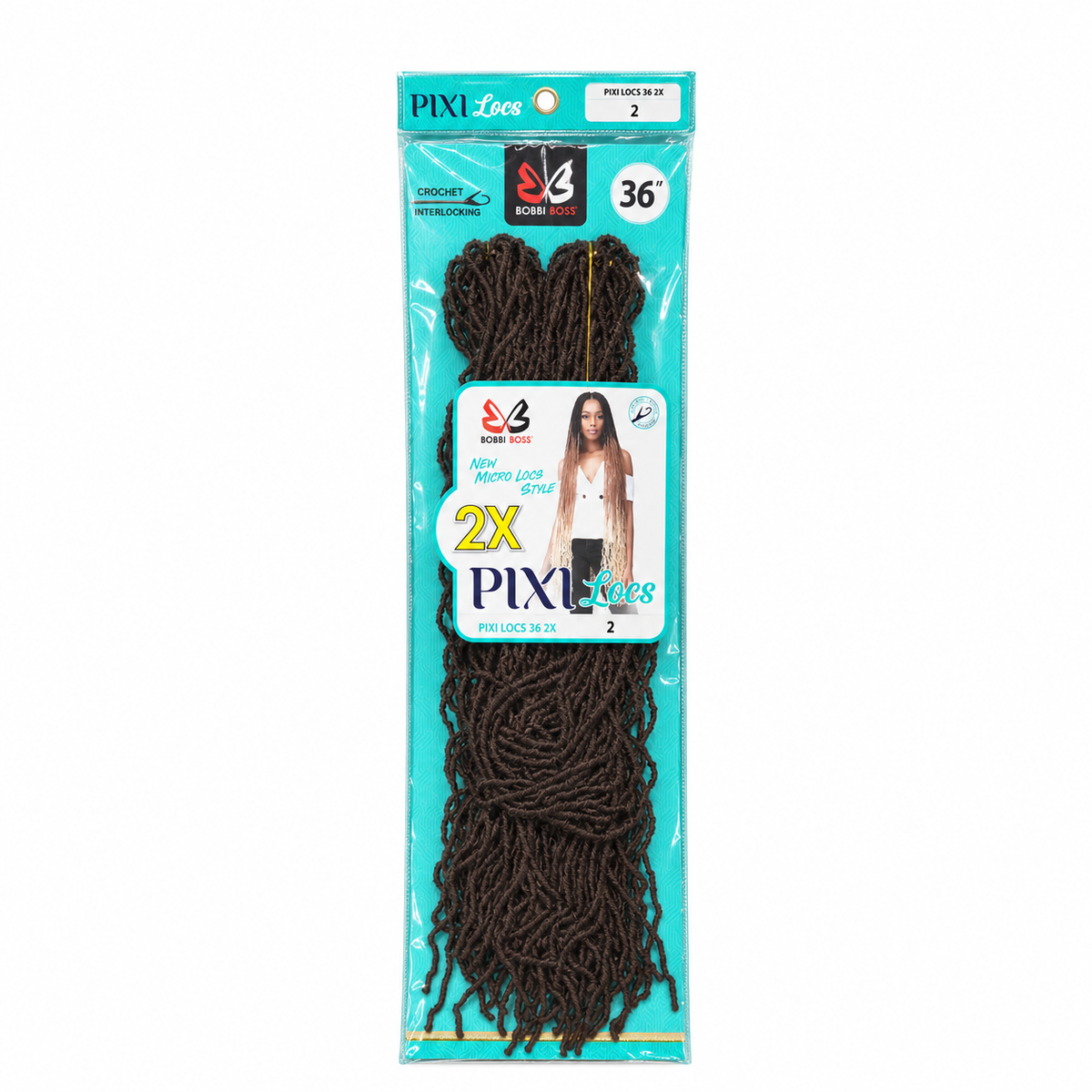 Bobbi Boss 2X Pixi Locs 36-inch full retail package color 2
