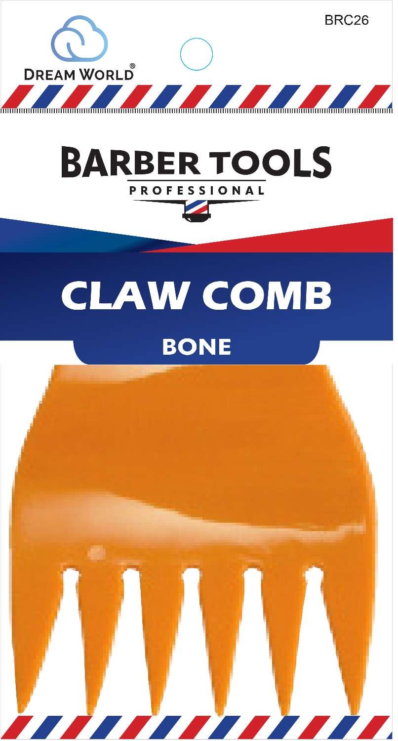 Brittny BRC26 Bone Claw Comb