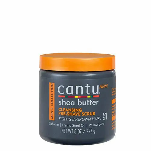 Cantu Mens Cantu: Men's Shea Butter Cleansing Pre-Shave Scrub 8oz