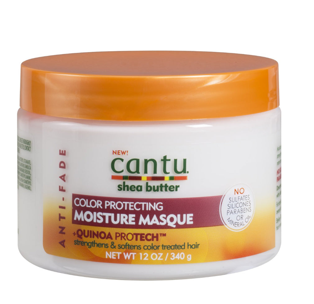 Cantu Shea Butter Color Protecting Moisture Masque - 12 oz — front of product packaging
