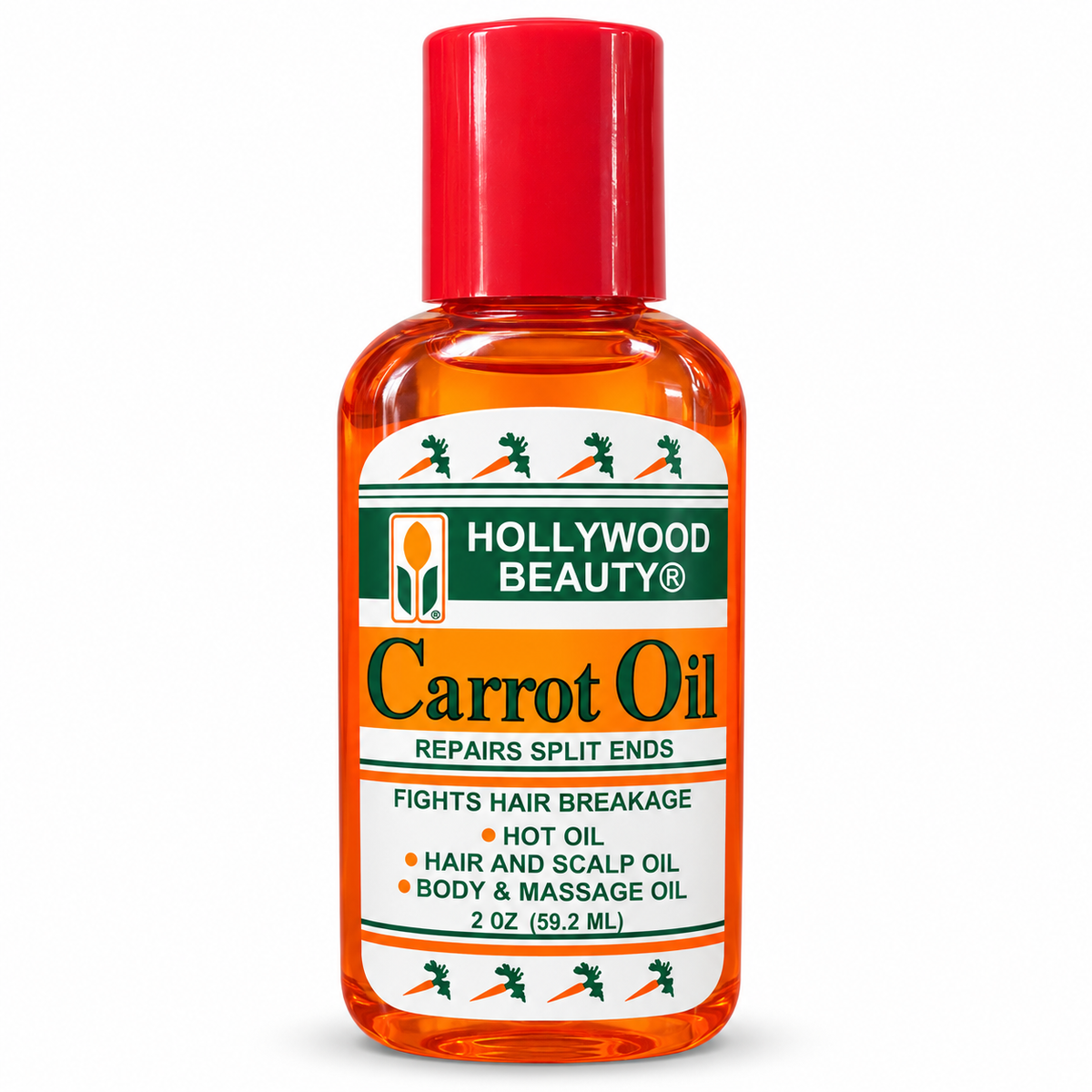 Hollywood Beauty Carrot Oil 2 oz bottle