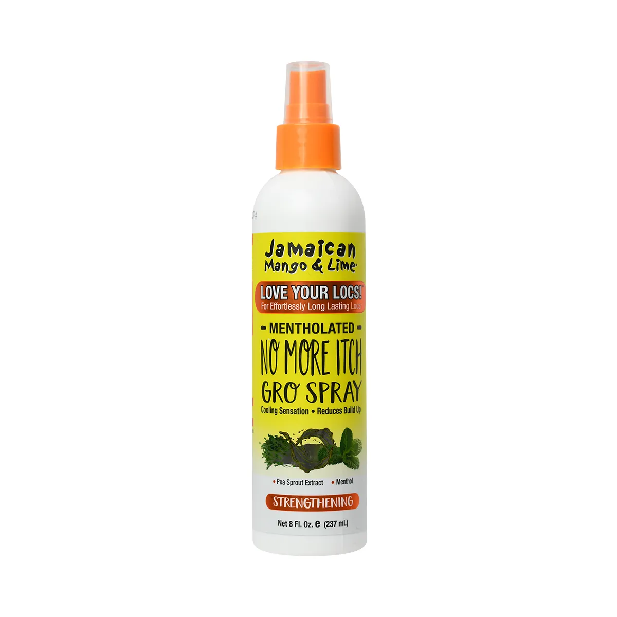 Jamaican Mango & Lime Mentholated No More Itch Gro Spray, 8 fl oz